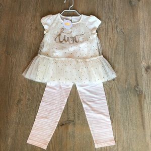 Mudpie 2nd birthday outfit NWT